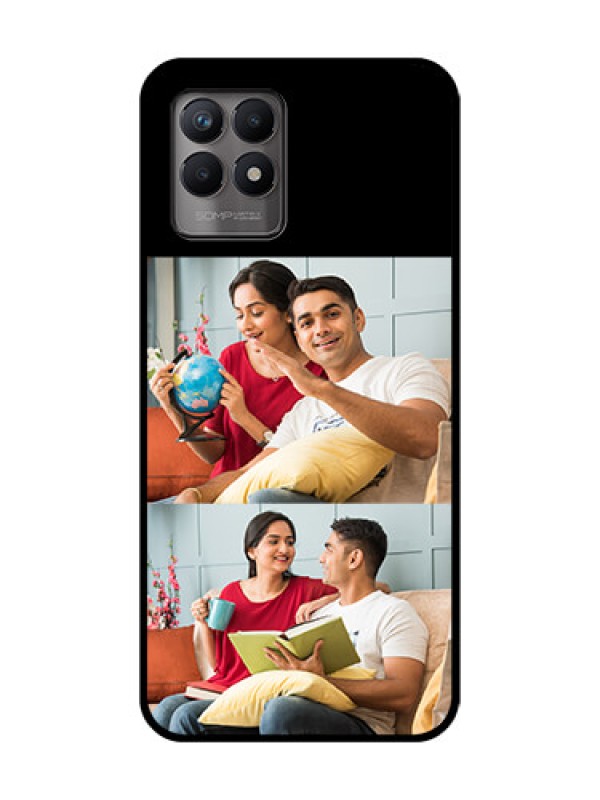 Custom Realme 8i Custom Metal Phone Case - 2 Images Design