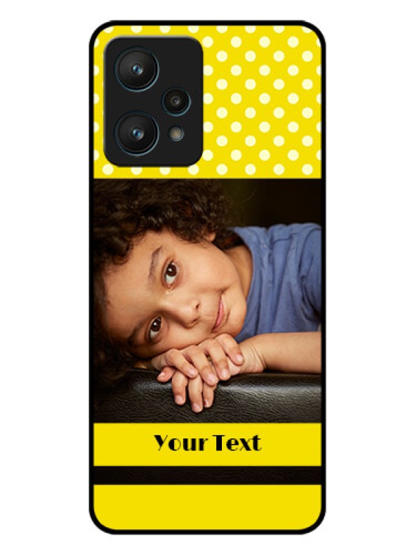 Custom Realme 9 Pro 5G Custom Metal Phone CaseBright Yellow Case Design