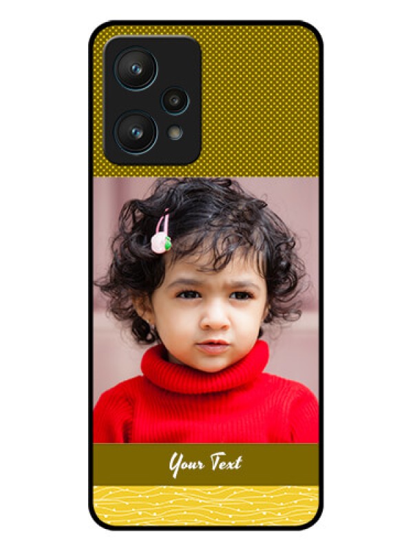 Custom Realme 9 Pro 5G Custom Metal Phone CaseSimple Green Color Design