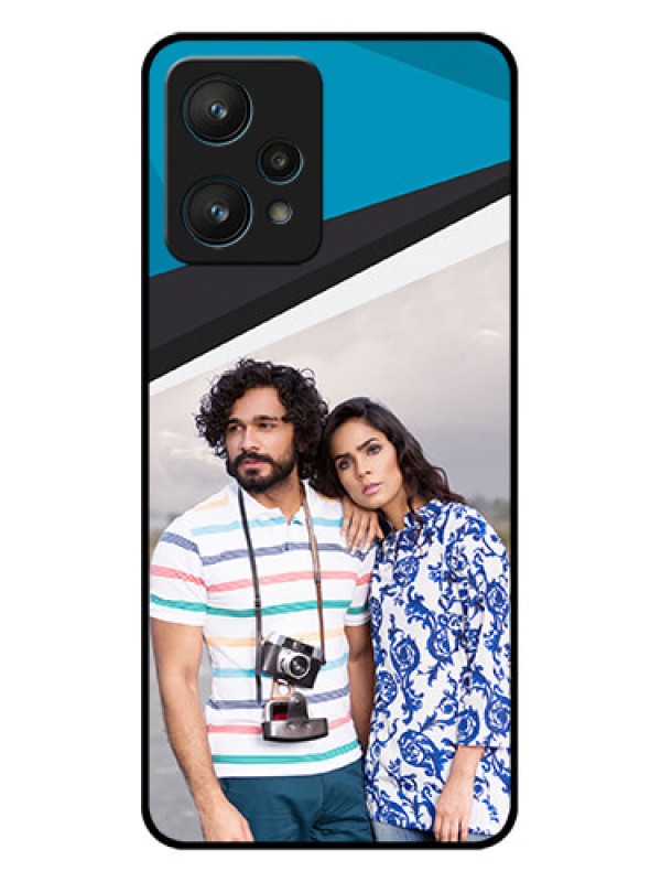 Custom Realme 9 Pro 5G Custom Metal Phone CaseSimple Pattern Photo Upload Design