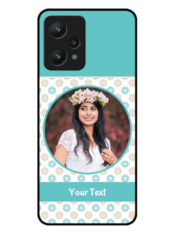 Custom Realme 9 Pro 5G Custom Metal Phone CaseBeautiful Flowers Design