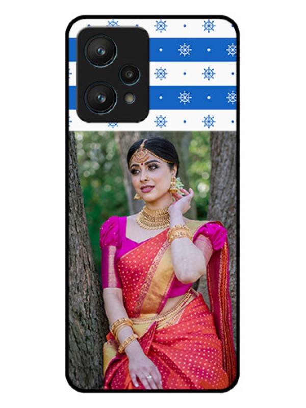 Custom Realme 9 Pro 5G Custom Metal Phone CaseSnow Pattern Design