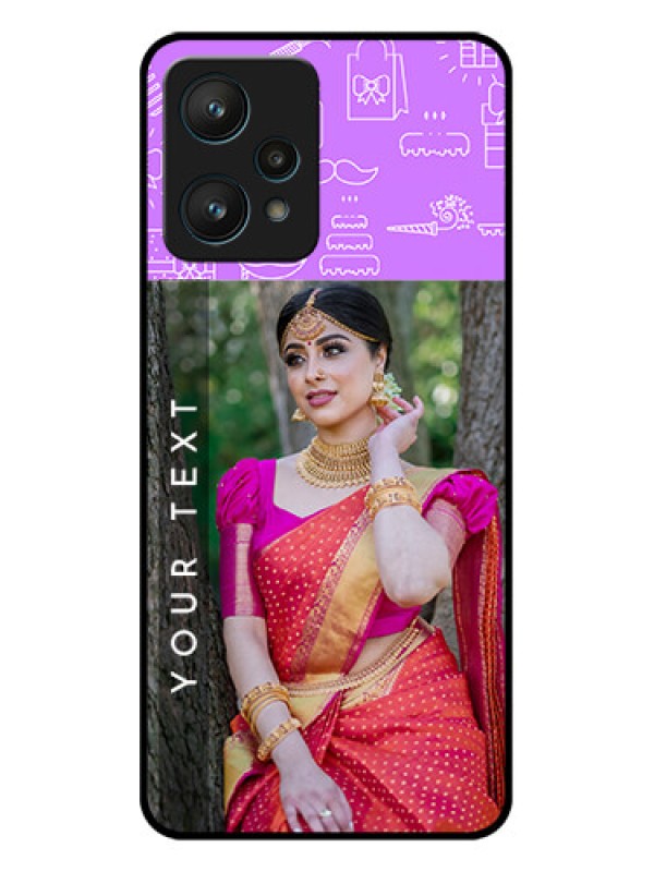 Custom Realme 9 Pro 5G Custom Metal Phone CaseBirthday Icons Design