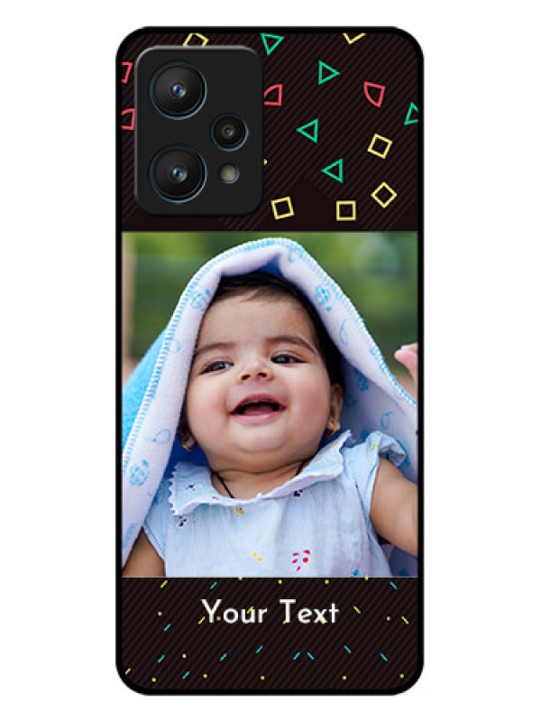 Custom Realme 9 Pro 5G Custom Metal Phone CaseWith Confetti Birthday Design