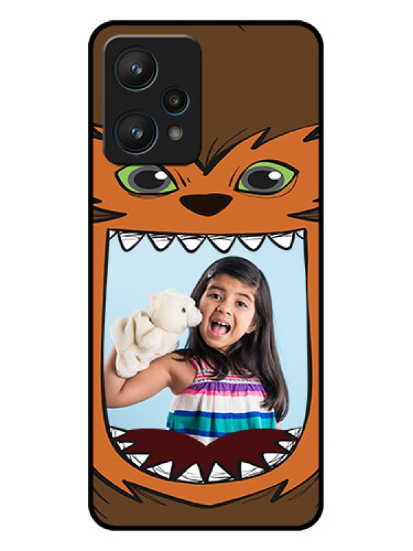 Custom Realme 9 Pro 5G Custom Metal Phone CaseOwl Monster Back Case Design
