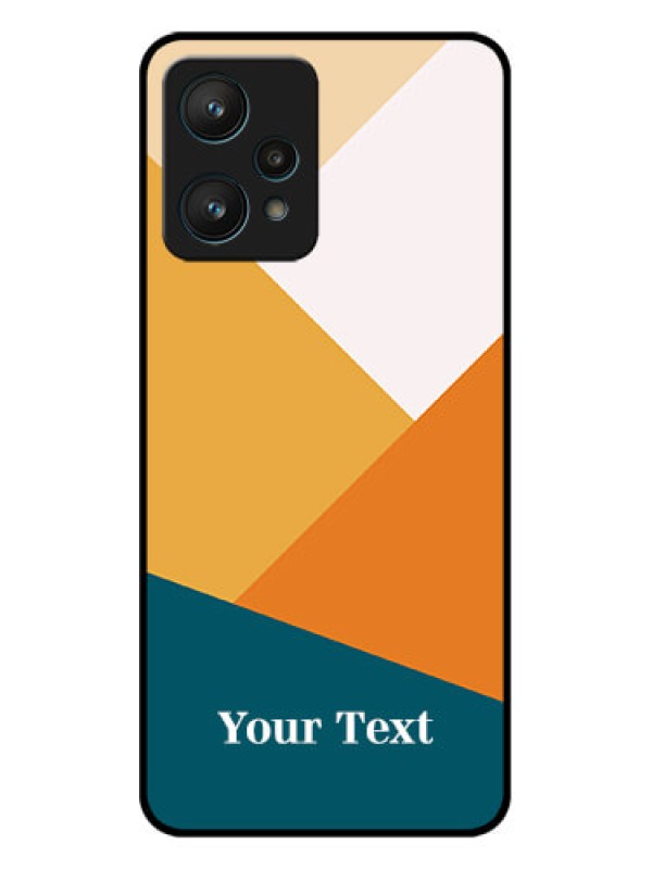 Custom Realme 9 Pro 5G Custom Metal Phone CaseStacked Multi - Colour Design