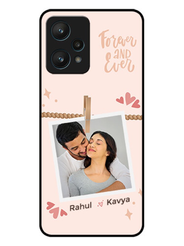 Custom Realme 9 Pro 5G Custom Metal Phone CaseForever And Ever Love Design