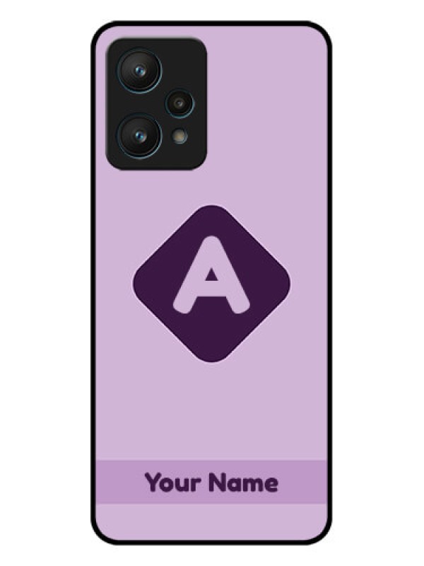 Custom Realme 9 Pro 5G Custom Metal Phone CaseCustom Letter In Curved Badge Design