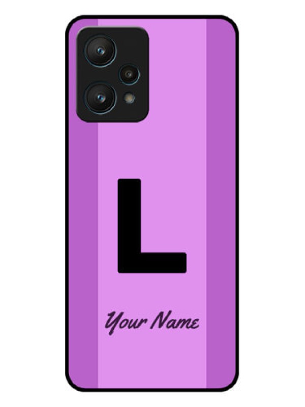 Custom Realme 9 Pro 5G Custom Metal Phone CaseTricolor Custom Text Design