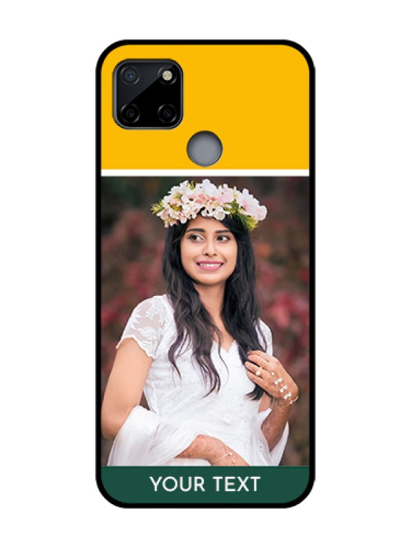 Custom Realme C12 Custom Metal Phone Case - Love You Design