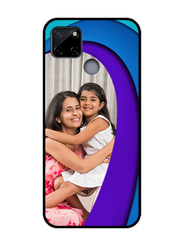 Custom Realme C12 Custom Metal Phone Case - Simple Pattern Design