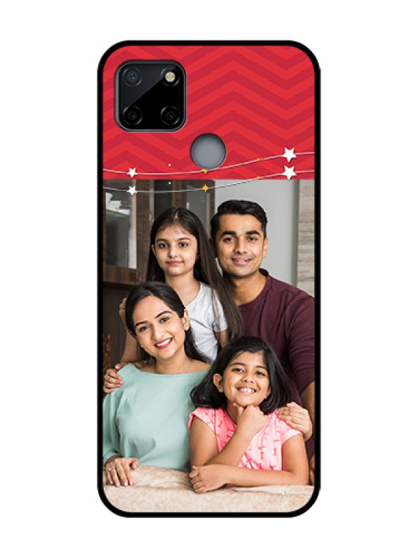 Custom Realme C12 Custom Metal Phone Case - Happy Family Design