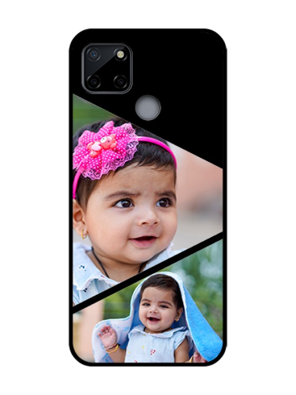 Custom Realme C12 Custom Metal Phone Case - Semi Cut Design