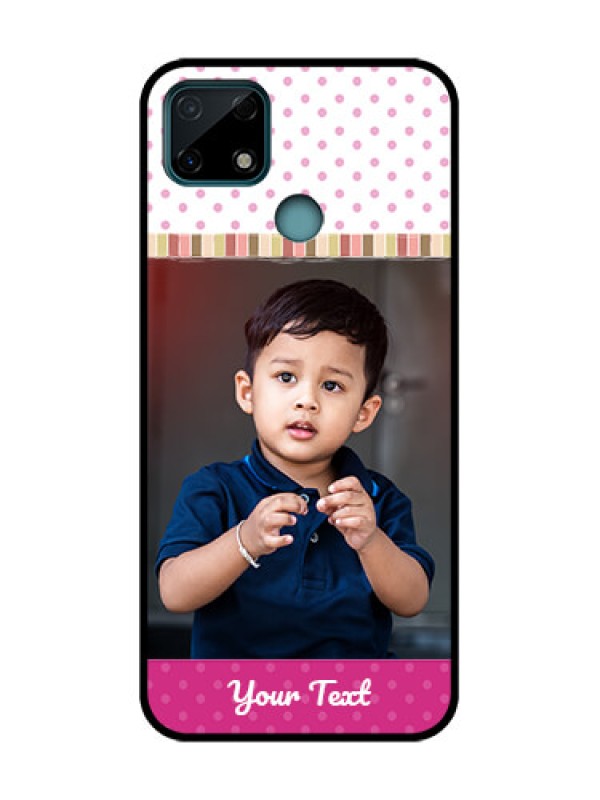 Custom Realme C25 Custom Metal Phone Case - Cute Girls Cover Design