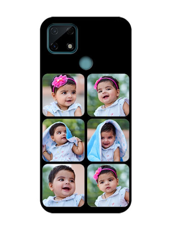 Custom Realme C25 Custom Metal Phone Case - Multiple Pictures Design