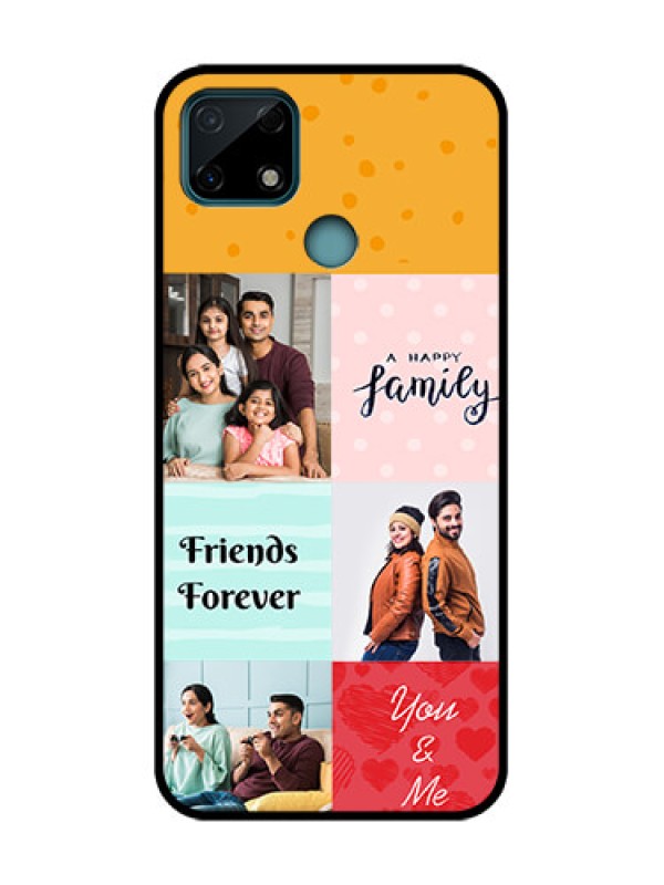 Custom Realme C25 Custom Metal Phone Case - Images With Quotes Design