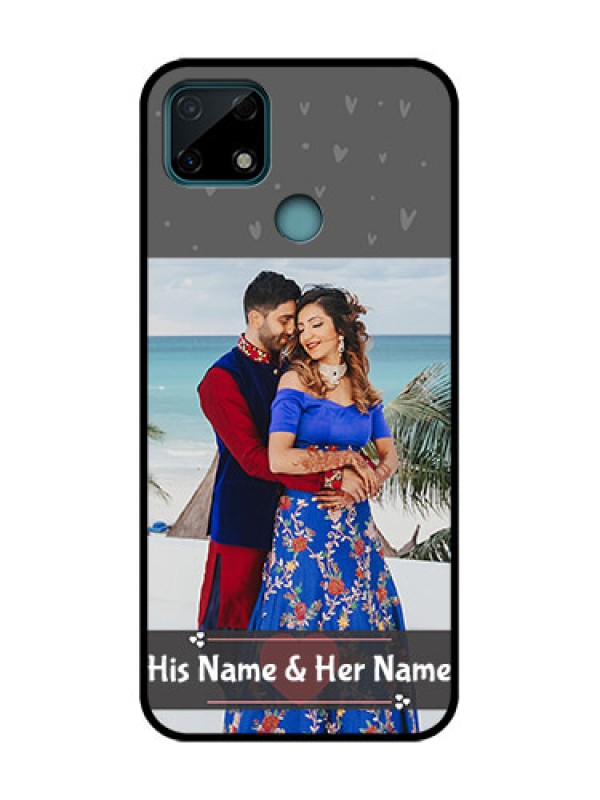 Custom Realme C25 Custom Metal Phone Case - Buy Love Design With Photo Online