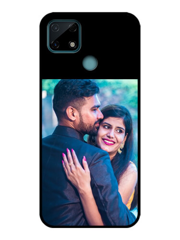 Custom Realme C25 Custom Metal Phone Case - Upload Full Picture With Custom Color Design
