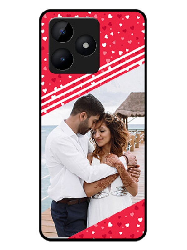 Custom Realme C51 Custom Metal Phone Case - Valentines Gift Design