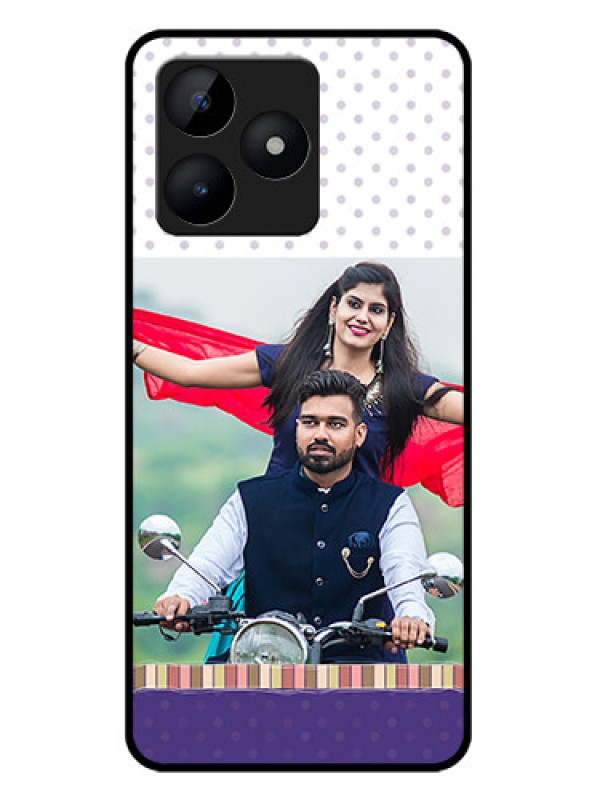 Custom Realme C51 Custom Metal Phone Case - Cute Family Design
