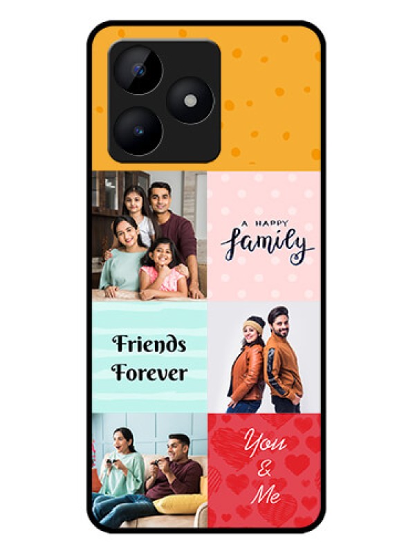 Custom Realme C53 Custom Metal Phone CaseImages With Quotes Design