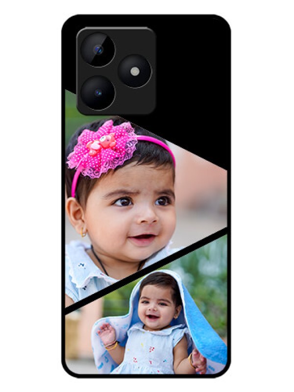 Custom Realme C53 Custom Metal Phone CaseSemi Cut Design