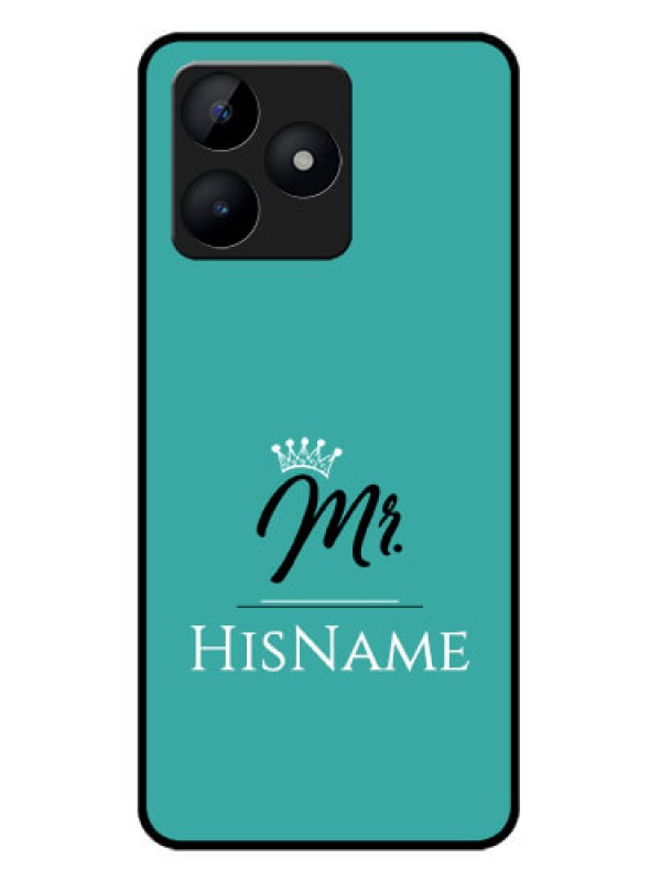 Custom Realme C53 Custom Metal Phone CaseMr With Name Design