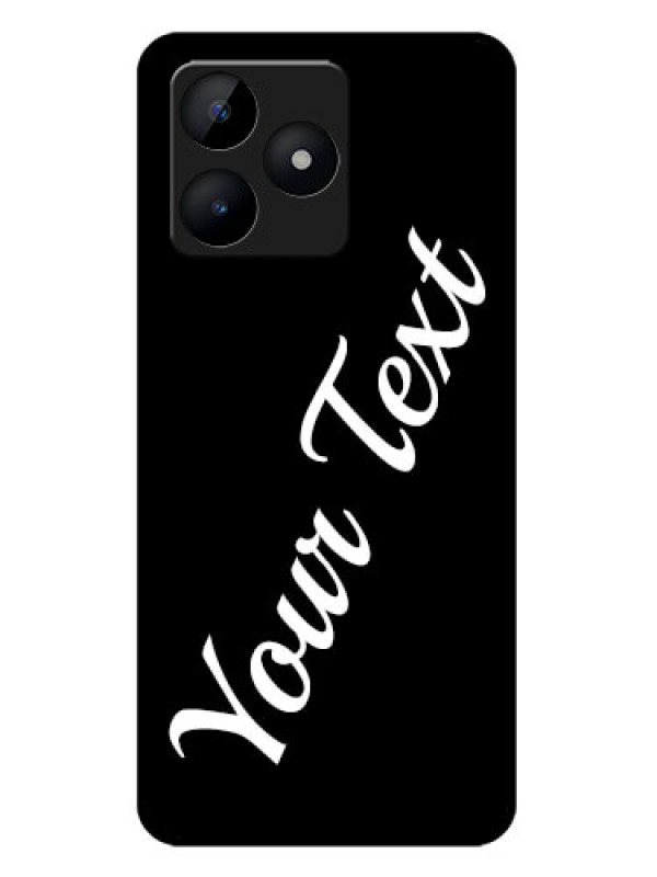 Custom Realme C53 Custom Metal Phone CaseWith Your Name Design