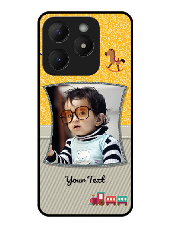 Custom Realme C63 Custom Metal Phone Case - Baby Picture Upload Design