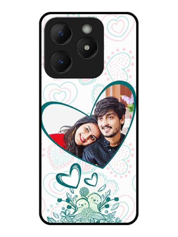 Custom Realme C63 Custom Metal Phone Case - Premium Couple Design