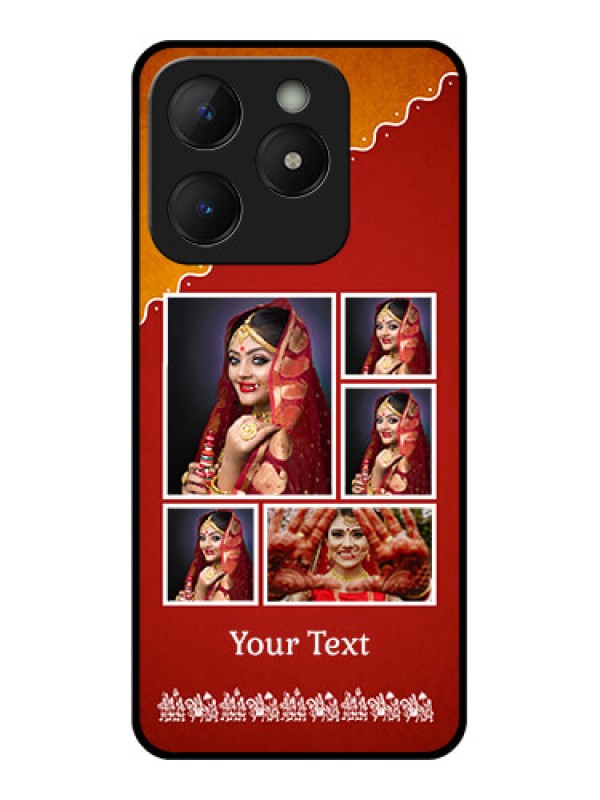 Custom Realme C63 Custom Metal Phone Case - Wedding Pic Upload Design