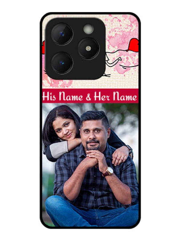 Custom Realme C63 Custom Metal Phone Case - You And Me Case Design