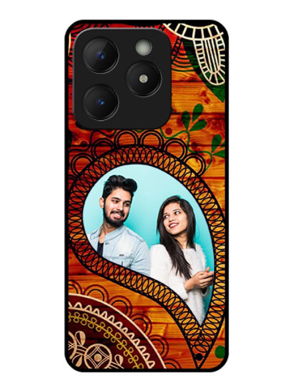 Custom Realme C63 Custom Metal Phone Case - Abstract Colorful Design