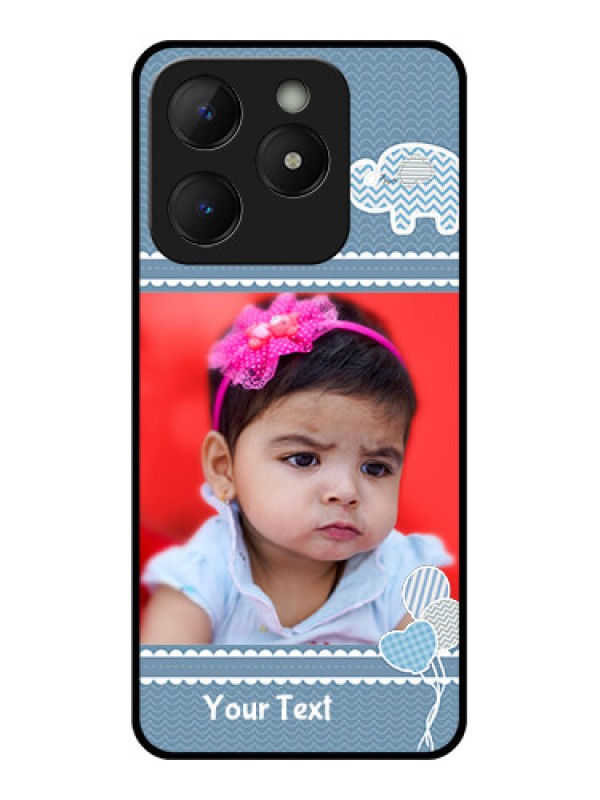 Custom Realme C63 Custom Metal Phone Case - With Kids Pattern Design