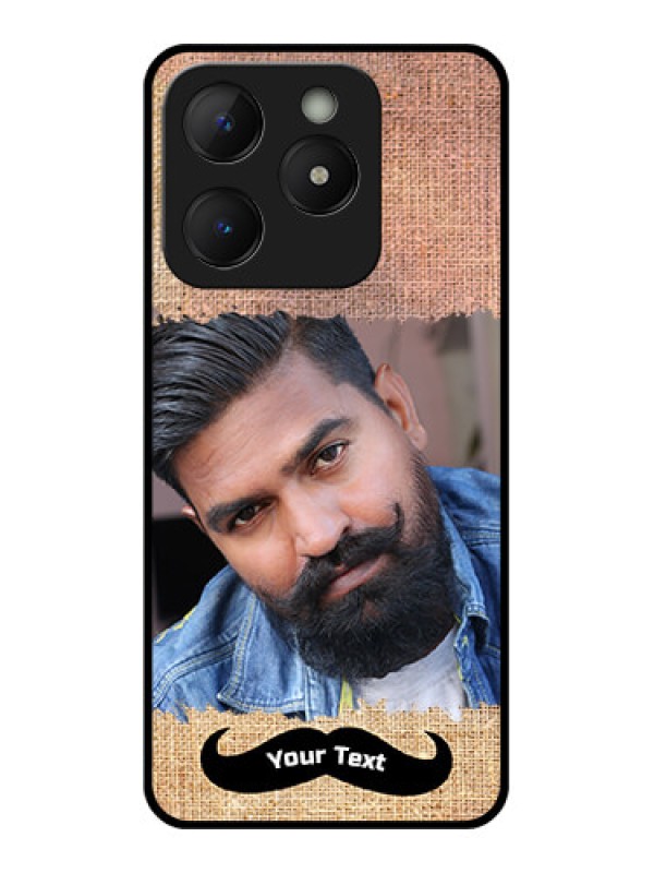 Custom Realme C63 Custom Metal Phone Case - With Texture Design