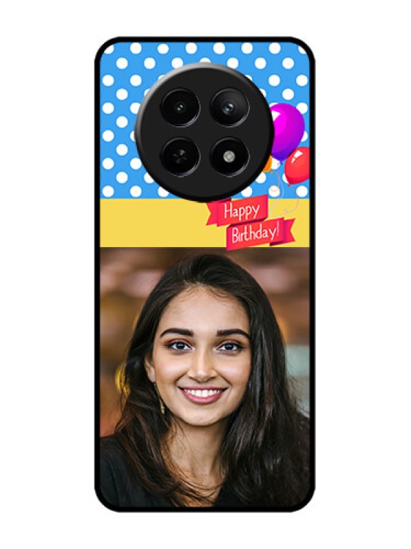 Custom Realme C65 5G Custom Metal Phone Case - Happy Birthday Design