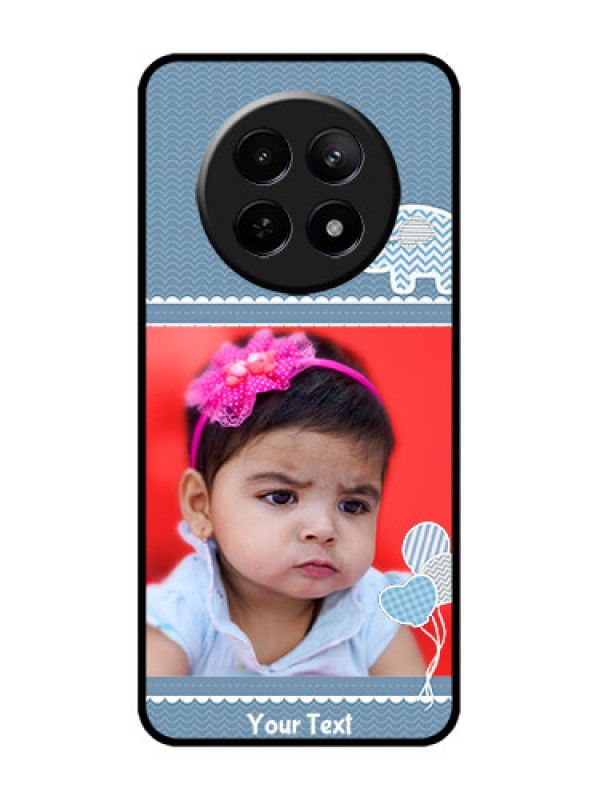 Custom Realme C65 5G Custom Metal Phone Case - With Kids Pattern Design