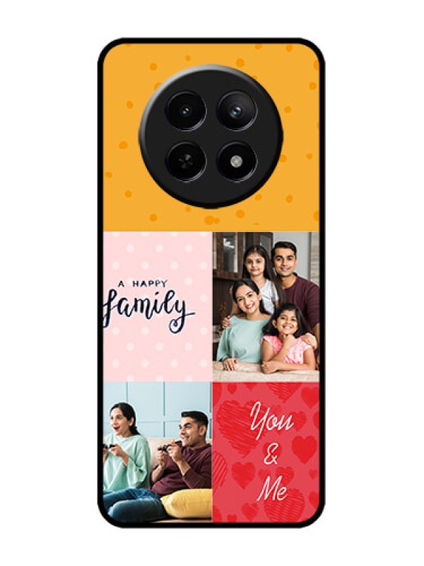 Custom Realme C65 5G Custom Metal Phone Case - Images With Quotes Design