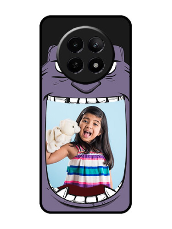 Custom Realme C65 5G Custom Metal Phone Case - Angry Monster Design