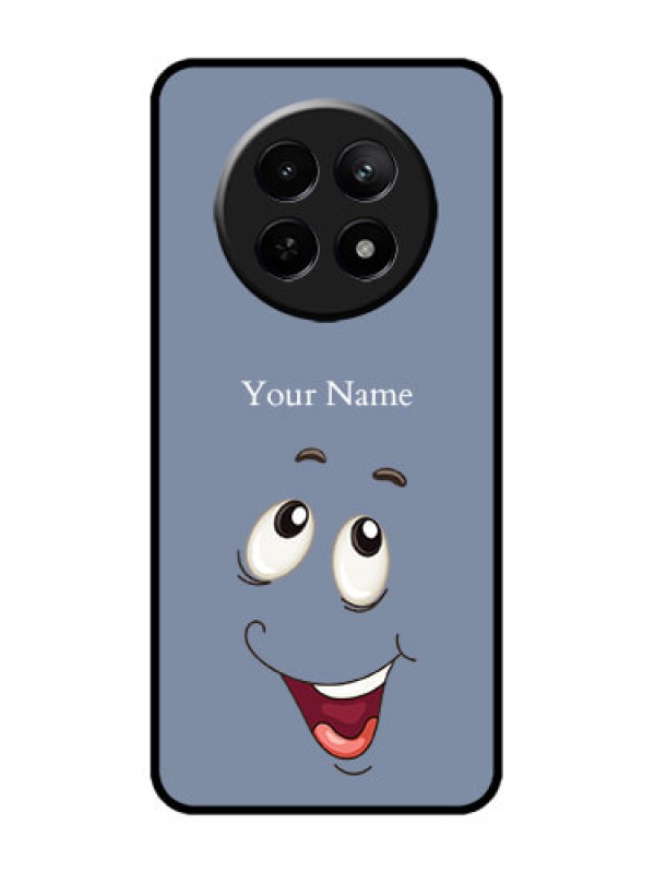 Custom Realme C65 5G Custom Metal Phone Case - Laughing Cartoon Face Design