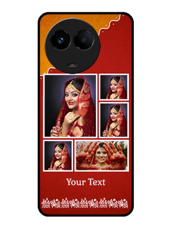 Custom Realme C67 5G Custom Metal Phone Case - Wedding Pic Upload Design