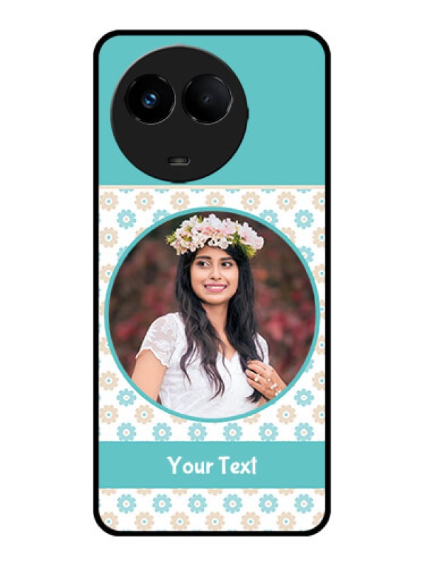 Custom Realme C67 5G Custom Metal Phone Case - Beautiful Flowers Design