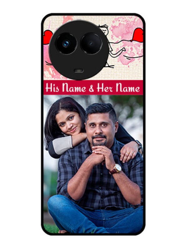 Custom Realme C67 5G Custom Metal Phone Case - You And Me Case Design