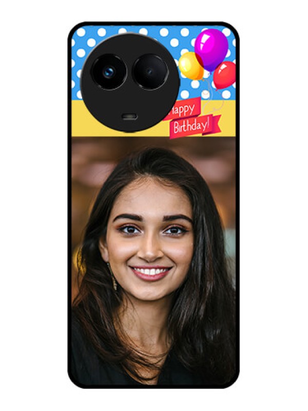 Custom Realme C67 5G Custom Metal Phone Case - Happy Birthday Design