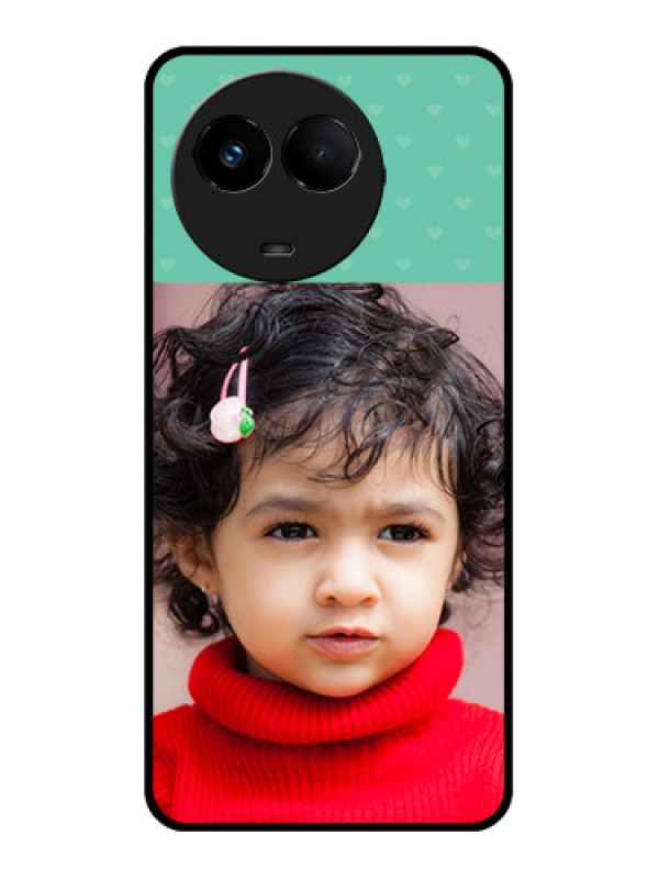 Custom Realme C67 5G Custom Metal Phone Case - Lovers Picture Design