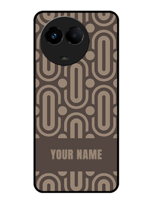 Custom Realme C67 5G Custom Metal Phone Case - Captivating Zero Pattern Design