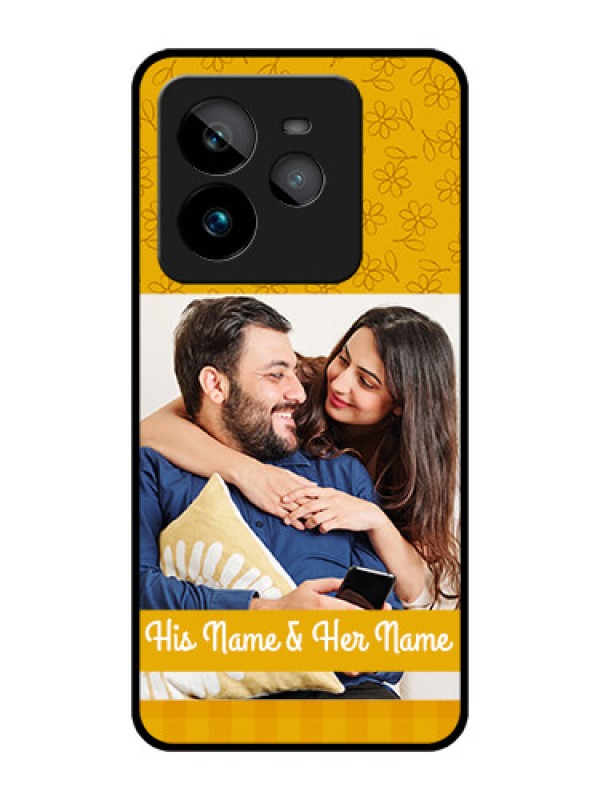 Custom Realme GT 7 Pro Custom Metal Phone CaseYellow Floral Design