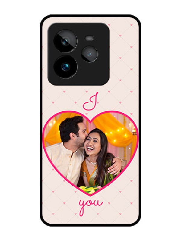 Custom Realme GT 7 Pro Custom Metal Phone CaseHeart Shape Design