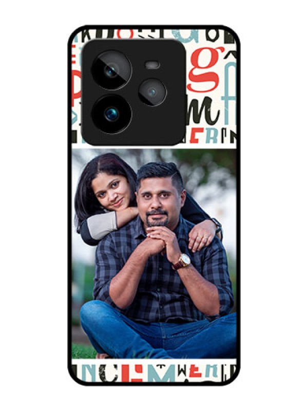 Custom Realme GT 7 Pro Custom Metal Phone CaseAlphabet Design