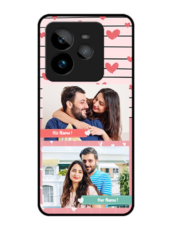 Custom Realme GT 7 Pro Custom Metal Phone CasePhoto With Heart Design